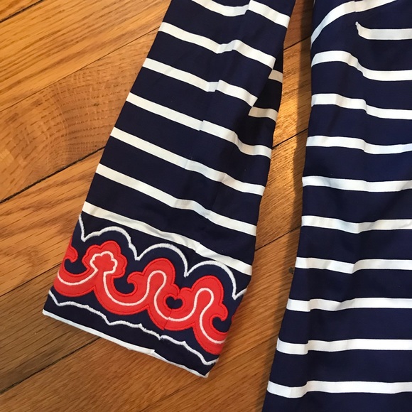 Vineyard Vines Shift Dress {Navy & Orange} - Picture 4 of 8
